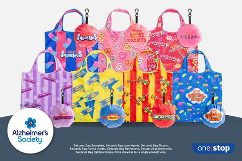 Swizzels foldable shopping bags