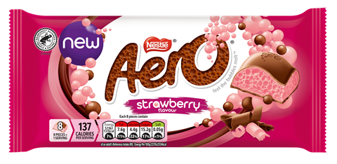 New Aero Strawberry Flavour launches exclusively in SPAR stores