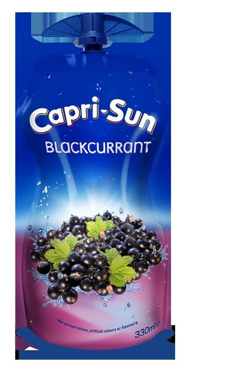CAPRI SUN Blackcurrant Stevia