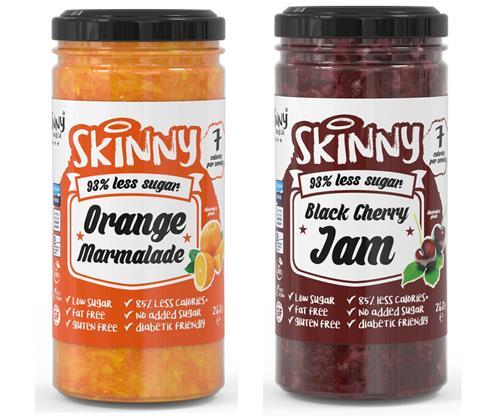 Skinny fruit jams