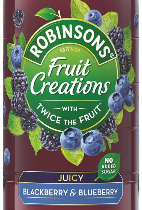 Robinsons Blackberry Blueberry 1l pet