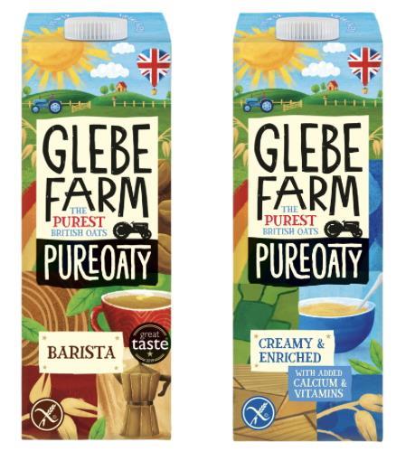 Glebe Farm PureOaty Barista and Creamy & Enriched