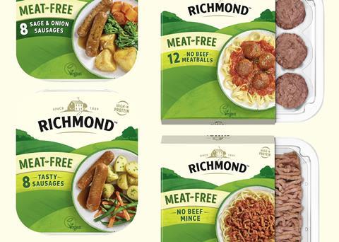 Richmond meat free packs
