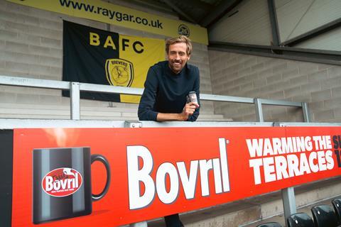Iconic brand Bovril joins forces with Peter Crouch to fuel Burton Albion (1)