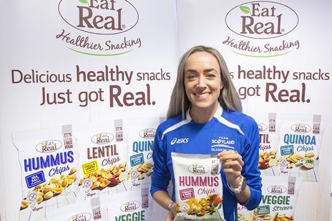 Eat Real Snacks x Eilish McColgan