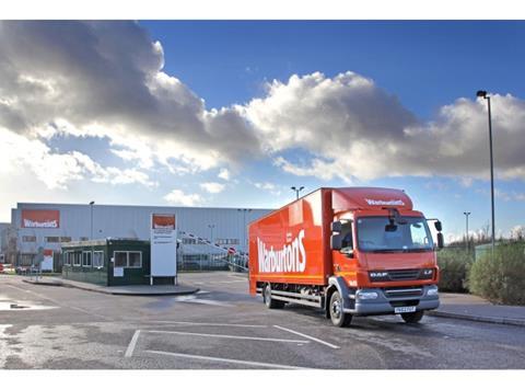 Warburtons Lorry GPS