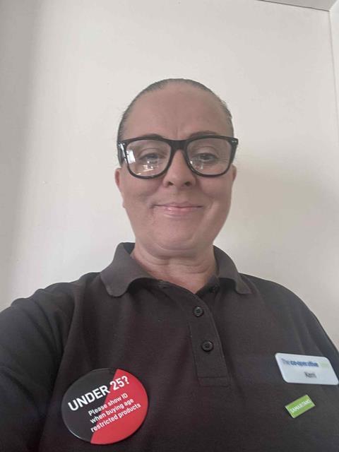 Kerry Ann Bacon, Central Co-op Warsop, Nottinghamshire