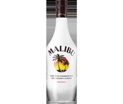 Malibu Original ROW 700ml Transparent Background