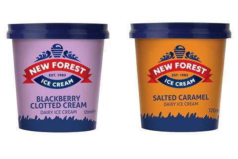 New Forest Ice Cream Tubs 2019