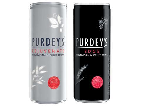 Purdey's 250ml cans