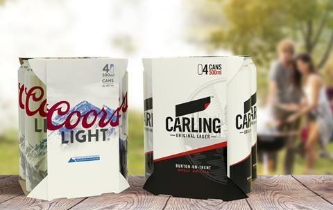 Carling and Coors Light image