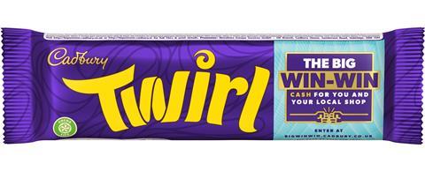 Cadbury giveaway Twirl