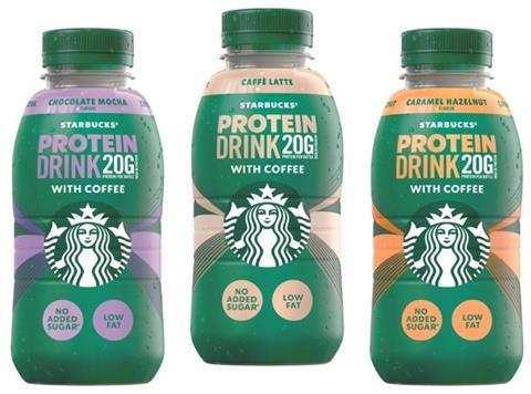 Starbucks Protein range