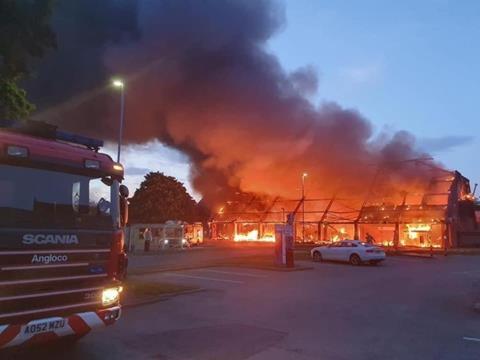 Budgens Holt fire