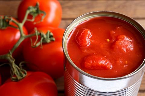 canned tomatoes