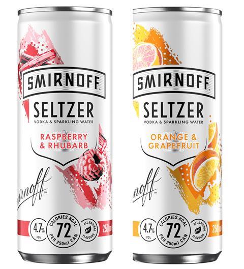 Smirnoff taps hard seltzer trend with new canned duo, News