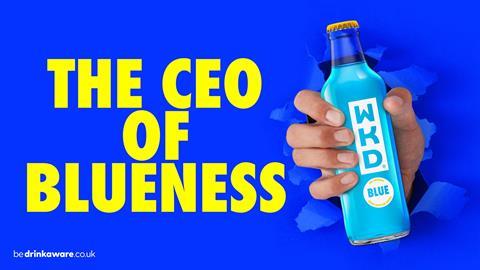 WKD Blue CEO land