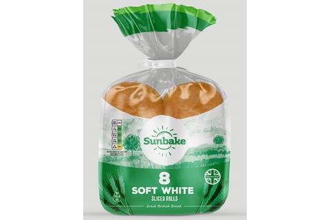 Sunbake Soft White Rolls