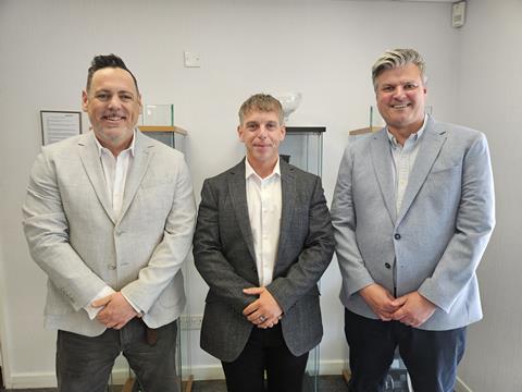 Dan Bebb, Martin Smith and James McGrattan join Volumatic team
