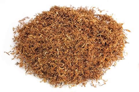 Heap of tobacco