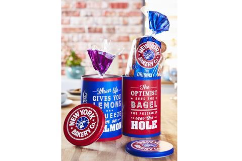 New York Bakery Bagel Tins