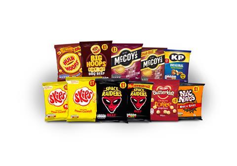 KP Snacks Super 7 range