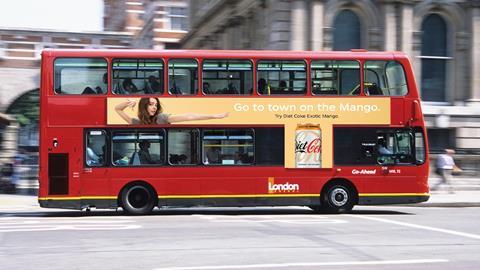 Diet Coke Mango Bus Advert 