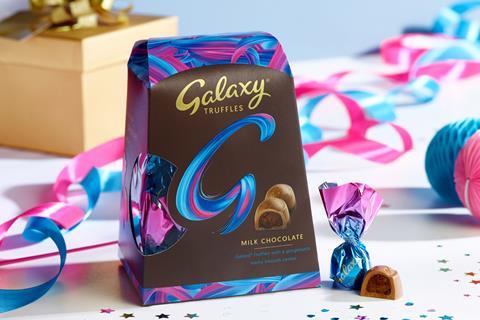 Galaxy Truffles Gifting Display