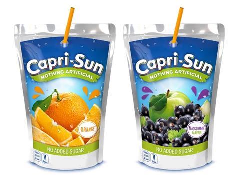 Capri-Sun Nothing Artificial No Added Sugar Orange 200ml - My Africa  Caribbean