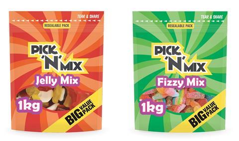 New 1kg pick n mix at SPAR Oct 2024