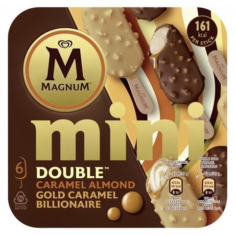 Magnum Mini Double Caramel Almond