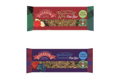 Paterson's Vegan Oat Bars