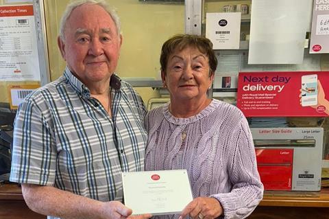 Galbally long service