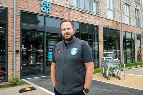 Store manager Anthony Jones
