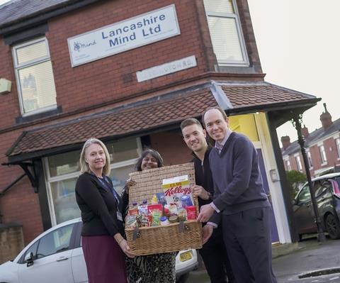 SPAR Lancashire Mind hampers