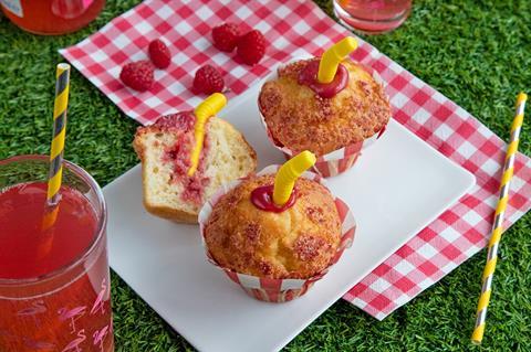 Otis Pink Lemonade Muffins