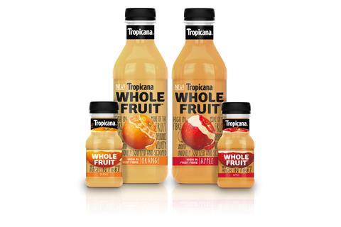 Tropicana Whole Fruit Range