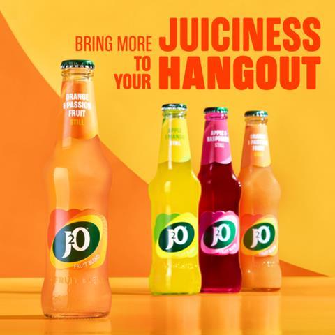 J2O re-brand campaign