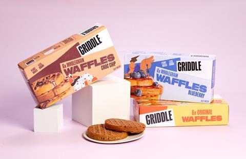 Griddle waffles