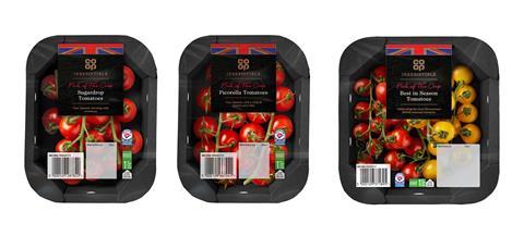 Co-op British Irresistible Tomato range