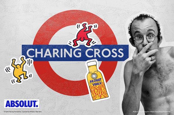 Absolut Vodka releases limited edition Keith Haring bottle with Charing ...