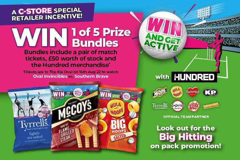 Competition closed Celebrate The Hundred with the ultimate KP Snacks