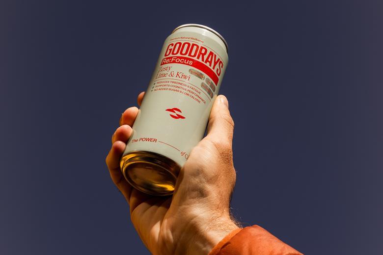 Goodrays Drinks Raspberry Functional drinks brand Goodrays has released its first non-CBD drink ...