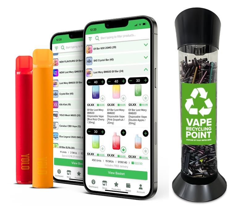 Vape Supplier app unveils vape recycling solution for retailers