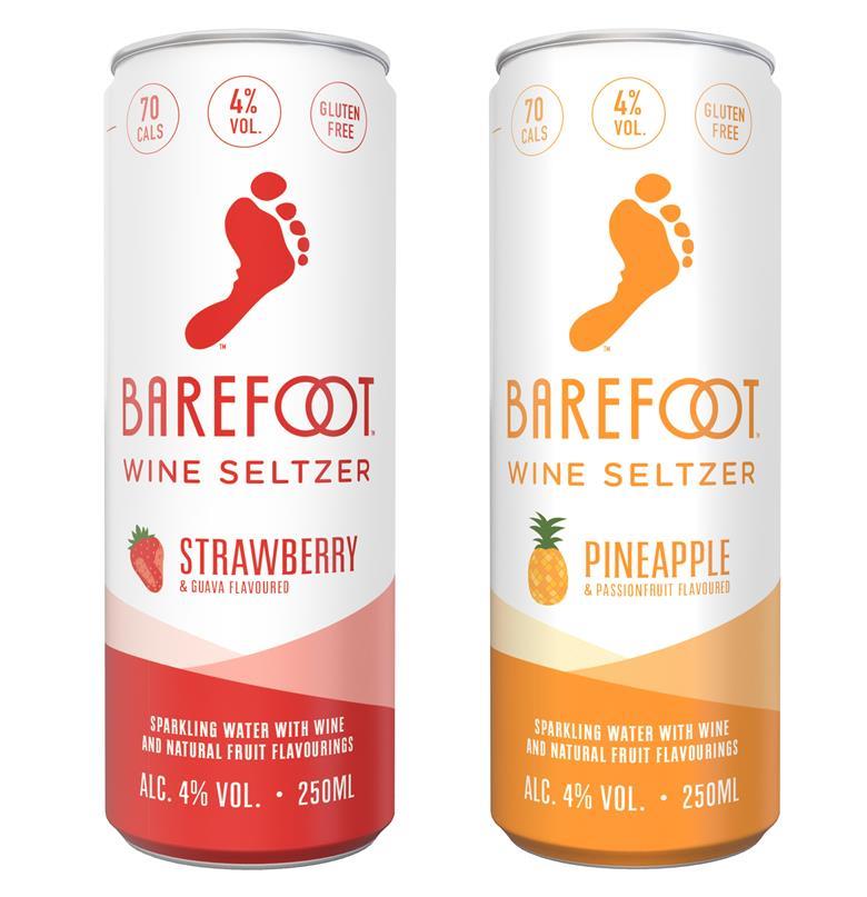 Barefoot introduces fruity wine seltzer option Product News