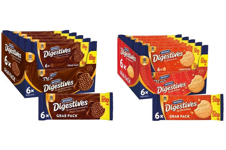 Mactives Digestive Raspberry McVitie’s is expanding its iconic Digestives range with a new Grab Pack ...