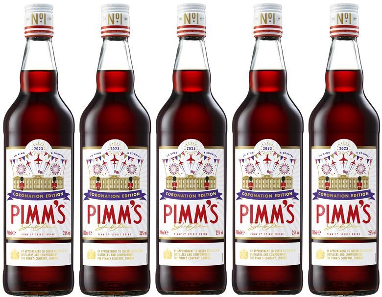 Pimm’s unveils limited edition coronation bottle Product News