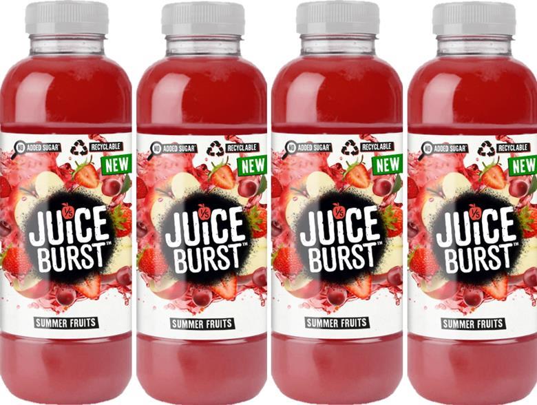 Purity Soft Drinks reveals Juiceburst Summer Fruits Product News