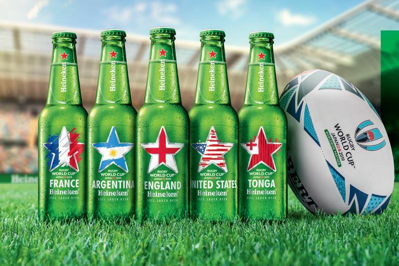Heineken supports Rugby World Cup with special bottles Product News