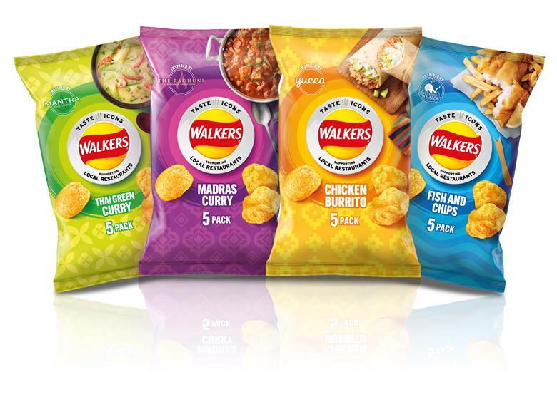 Walkers celebrates local restaurants with new range Product News